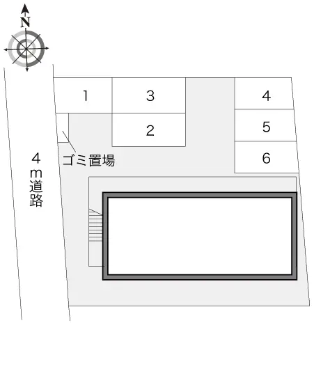 ★手数料０円★小金井市東町 月極駐車場